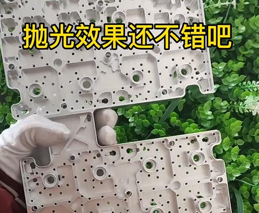 CNC機加工鋁件去毛刺去刀紋效果